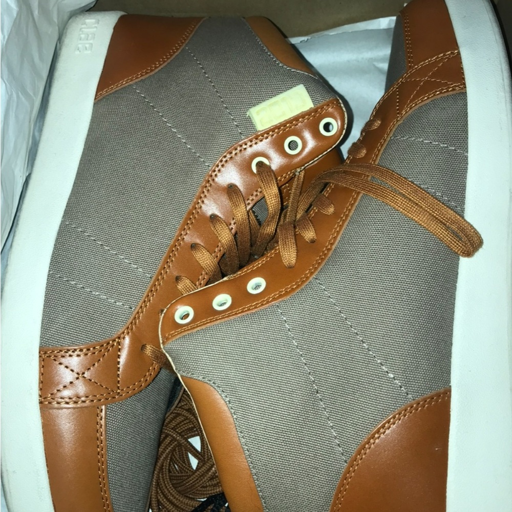 Russell Athletic Brown and Cream Sneakers